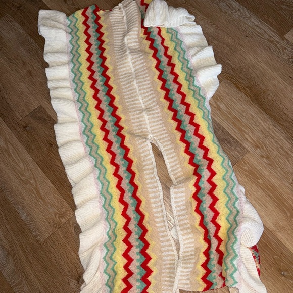 Colorful Zigzag Patterned Dress - Picture 3 of 3